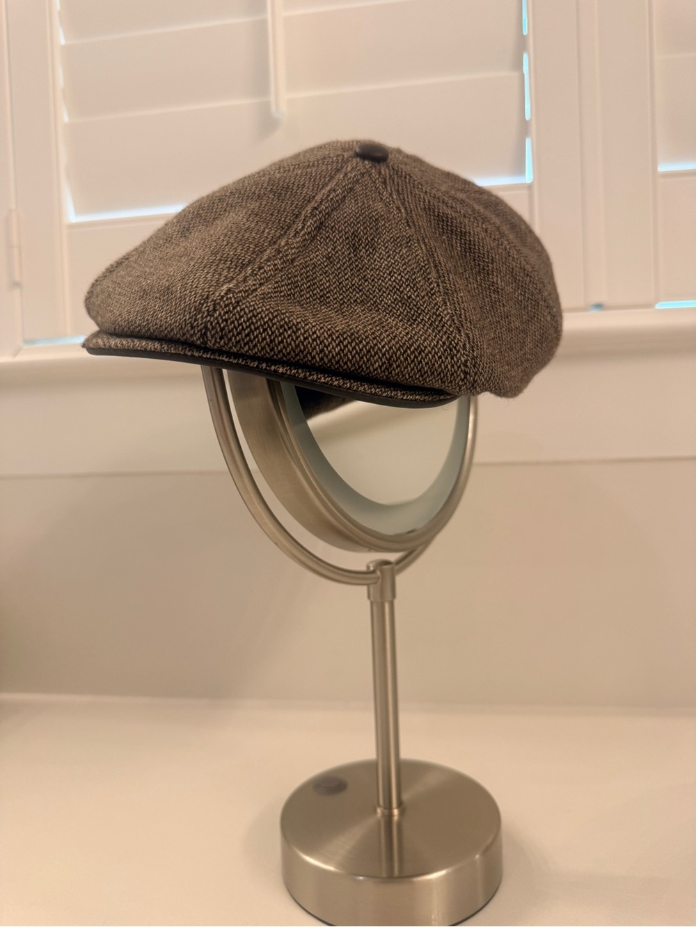 Goorin Bros. Newsboy Flat Cap Hat Tweed Cashmere & Wool